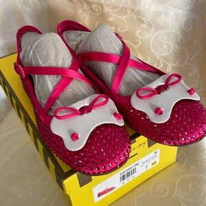 New Circus NY Zuri Jewel Pink womens Ballet Flat Sz 7